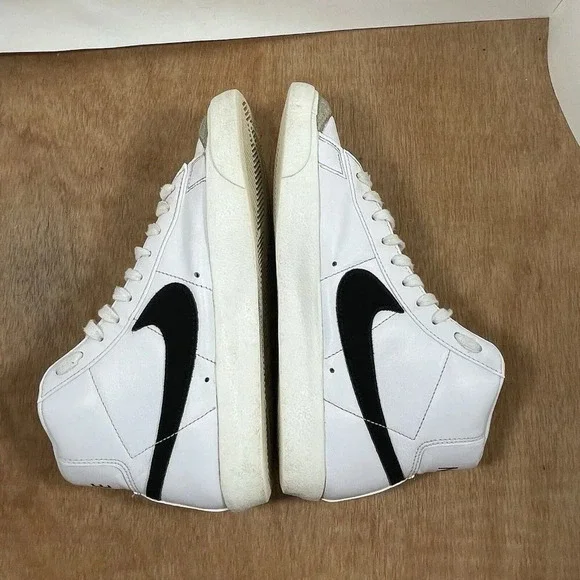 Nike Blazer Mid 77 Women Size 8.5 CZ1055-100 White Shoes Sneakers - Picture 6 of 8